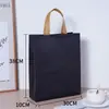 Bolsas Tote Não Tecidas para Exposição Publicitária Promocional, Bolsas Ecológicas para Instituição de Treinamento, Impressão de Logotipo Personalizado, Bolsas Não Tecidas Laminadas