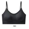 Ropa Interior Sin Costuras Tirantes Finos Base Líquida Ropa Interior Sin Costuras Sin Varillas Soporte Suave Ropa Interior Copas Completamente Fijas Sujetador de Espalda Bonita