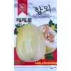 Semillas de Melón Miel Blanca de Arena Realmente Dulces. Agricultores en Campos de Verduras de Farmland Planean Semillas de Melón Blanco Dulce de Maduración Temprana y Alto Contenido de Azúcar