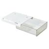 Caixa de Armazenamento com Gaveta Simples para Debaixo da Mesa Caixa de Armazenamento para Mesa de Escritório Gaveta Pequena de Mesa Suspensa na Parede