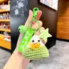 Llavero Colgante de Zongzi del Festival del Bote del Dragón Tejido a Mano Examen de Admisión Universitaria Regalo Creativo Colgante de Bolsa de Caricatura Lindo Caja de Regalo