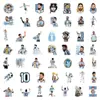 53 nuevas pegatinas de graffiti de la estrella Messi pegatinas creativas personalizadas para decoración de teléfono móvil, patineta, armario al por mayor