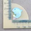 Acessórios Pequenos Desenho Animado Oceano Peixe de Resina Acessórios de Cabelo Material DIY Sapatos com Furos Artesanal Cola Creme Acessórios para Joias DIY