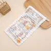 Toallitas de gasa de algodón para recién nacidos hechas a medida, toallas de baño para bebés, toallas Clase A, pañuelos y paños faciales para niños, con diseños personalizados