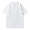 Camiseta de Manga Corta Sorona de 180 g en Stock, Comodidad Helada, Cuello Redondo, Camiseta Básica de Manga Corta de Algodón Puro para Hombre, Camiseta Básica de Algodón Peinado