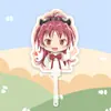 Puella Magi Madoka Magica Placa de Pegada Grande em Formato de Leque Mercadoria de Suporte para Shows Estilo Igual ao do Tiktok