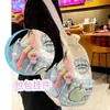 Chaveiro Tendência do Shin-Chan com Corda Trançada, Pingente de Mochila Boneco Shin-Chan, Pingente de Boutique