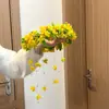 Criativo Feito à Mão Primavera Flor de Pessegueiro Espada Torcida Bastão Pacote de Material DIY Autocriado Flor de Pessegueiro Arco Presente para Melhor Amiga para Sessão de Fotos