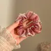 Goma de pelo de satén suave estilo coreano Estilo perezoso Elegante accesorio para el cabello De alta gama Estilo Mori Dulce goma de pelo para mujer