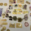 Pegatinas de teléfono de oro personalizadas, mercancía de apoyo a celebridades, pegatinas de teléfono de oro puro 999, hechas a medida según tus imágenes y muestras del fabricante original