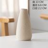 Vaso Cerâmico Artesanal Redondo Fosco Estilo Nórdico Retro Pastoral com Pontos Pretos Ferrugem Casa Simples Retro