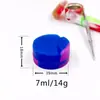 Explosões transfronteiriças caixa de pasta de cigarro de silicone de 2ml dispensador portátil de óleo de cigarro pote de fumar de silicone de grau alimentício atacado