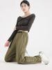 Pantalones de Carga Pájaro Carpintero Niños 2024 Nuevos Casual Rectos Otoño e Invierno Cremallera Lateral Forro Polar Engrosados Pantalones de Mecanismo