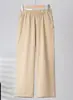 Estilo japonés 2026 primavera-verano nuevo estilo regular casual para mujer cómodos pantalones cortos versátiles holgados casuales 482243