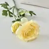 Flores de Lótus e Peônias Artificiais de Alta Qualidade para Decoração de Sala de Estar, Enfeites de Mesa de Jantar e Adereços de Fotografia de Casamento