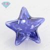 Huagang Gema Zircón Azul Tanzanita Superficial de Cinco Puntas Piedra Nudista Sintética Zafiro Tanzanita Superficial Joyería Piedra de A juego