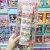 Presilha de cabelo fofa de coelho Sanrio que brilha no escuro, desenho animado, fruta, para crianças, franja de menininha, presilha lateral, grampo