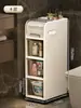 Estante de Almacenamiento para Baño Gabinete Sandwich para Baño Cajón de Almacenamiento Lateral para Inodoro Gabinete de Almacenamiento para Espacios Estrechos del Inodoro
