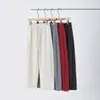 Pantalones Jogger de Pierna Recta para Mujer, Nuevo Estilo Invierno 2025, Forrados de Polar, Engrosados, Corte Holgado, Pantalones Deportivos Casuales Versátiles con Cordón