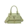 La popular bolsa de rombos de hilo bordado de este año para mujer 2025 nueva bolsa de hombro textura de estilo extranjero cadena bandolera bolsa cuadrada pequeña