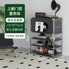 Armário de revistas com porta basculante estilo tronco de árvore Estante estilo japonês Estante com prateleiras Armário com gavetas Armário lateral para sala de estar Armário de armazenamento para entrada Armário de armazenamento nórdico