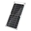 Venda Quente Painel Solar Fotovoltaico Monocristalino Ecológico de 6W Pequeno Painel Solar Portátil para Exterior Fonte de Alimentação para Carregar Celular