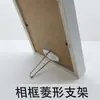 Suporte para Painel Traseiro de Foto, Suporte para Porta-Retrato, Suporte em Forma de Diamante, Estrutura para Estúdio Fotográfico, Suporte para Base de Impressão em Cristal, Suporte de Base para Quadro