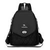 Mochila Transfronteriza para Mujer, Gama Alta, Mochila de Viaje con Hilo de Bordado Estilo Western, Tela Oxford, Sencilla, Casual, Bolso Escolar Multiusos