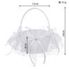 Nueva cesta de flores de estilo occidental, una variedad de cestas de flores de perlas portátiles creativas, cestas de flores para niñas de las flores, accesorios para sesiones de fotos en estudios de bodas