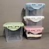 Caja de embalaje directa de fábrica para tarro de queso caja de embalaje para caja de leche de soja reciclable caja para mantener fresca tarta de lasaña 450ml