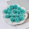 Em Estoque 1,5- 4cm Estilo Coreano Malha Elástica Bola de Flor Renda Malha Bola de Pelo Material para Acessórios de Cabelo DIY para Crianças Pingente