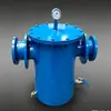 Separador de agua y gas para tubería de aire a presión vertical con estructura de triple separación, anticorrosivo y duradero, para uso minero