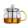 Bumantang Olla de Vidrio para Abrir Fuego Tetera Venta al por Mayor Bandeja de Té con Fugas Taza de Té Juego de Té Kung Fu Tetera de Flores de Colores