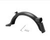 Scooter eléctrico M365 pro 1S pro2 nueva luz trasera grande guardabarros trasero con placa de matrícula guardabarros de agua engrosado