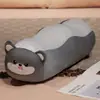 Almohada de Pierna de Animal de Dibujos Animados, Almohada de Dinosaurio, Almohada de Pierna para Niña para Dormir con Muñeca, Almohada para Dormir Individual en la Cama