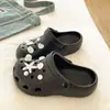 Zapatos de concha de perla para hacer tú mismo, Adecuados para uso en exteriores, Material EVA, Transpirables y no acaloran los pies, Sandalias de punta cerrada, Antideslizantes y resistentes al olor.