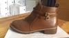 Novo Outono e Inverno Transfronteiriço Botas Martin Femininas Salto Baixo Fivela de Cinto Botas Curtas Femininas Tamanho Grande Comércio Exterior Botas Femininas Atacado
