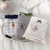 Urso da Academia~ Roupa Íntima Feminina Outono/Inverno Algodão Puro Entrepernas Grau 10A Antibacteriana Entrepernas Estendida Calcinha Feminina Fofa para Meninas