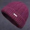 Nuevos Sombreros de Invierno para Mujeres de Mediana Edad y Mayores, Sombrero de Lana Cálido con Felpa para Abuela Señora Mayor, Sombrero de Punto Anti-Frío para Mamá