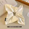 Scrunchie Estilo Coreano Zhao Lusi High-End Estético Ins Estilo Universitário Prendedor de Cabelo Estilo Doce Faixa de Cabelo Feminina