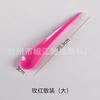 Suministro directo de fábrica cuchara de plástico de color grueso de un solo uso cuchara para helado yogur cuchara para batido 13 -- 20cm cuchara desechable