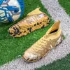 Zapatos de fútbol con tacos largos transfronterizos para hombre, tacos de césped artificial de caña alta, zapatillas deportivas para estudiantes jóvenes, zapatos para entrenamiento de competición