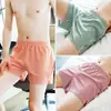 Atacado Cuecas Boxer Masculinas Soltas Juventude Tamanho Plus Calças de Pijama para Casa Algodão Verão Respirável Boxer Shorts da Moda