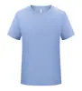 Comodidad al Aire Libre Nuevo Producto Sensación de Nube Algodón Transpirable Silueta de Hielo Camiseta de Cuello Redondo, Tela de 200g, Transpirable y Absorbente de Sudor para Verano
