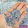 Decorações de unha Yiwu strass misturado mini tamanho pequeno formato chato strass misturado k9 champanhe joias atacado fábrica