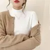 Camiseta Básica Térmica de Cor Sólida com Gola Média Alta para Mulheres, Outono e Inverno com Forro de Lã Grossa de Manga Comprida Camada Base Justa