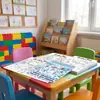 10 hojas/paquete de pósters para colorear, nuevos de importación transfronteriza con temática invernal, divertidos de buscar y rellenar, creativos, educativos, garabatos dibujados a mano