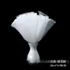 Papel de embrulho para buquê de fio spray fio de pérola onda dupla material de gaze para florista material de papel de embrulho