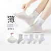Calcetines de Niña Verano Malla Fina Transpirables Hasta la Pantorrilla Calcetas para Niños Bebé Calcetines de Princesa con Lazo Calcetines de Algodón Verano Dibujos Animados