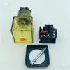 Válvula Solenoide Hidráulica de Pulso Din43650A Conector de Caixa de Junção Plugue Luz LED Transparente 2+1Terra 3+1Terra